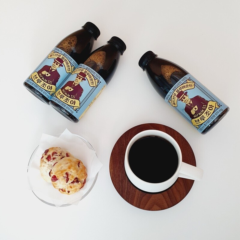 미라클5.5,[미라클5.5 ]브루조아 블루마운틴 콜드브루 더치커피 원액500ml×3병
