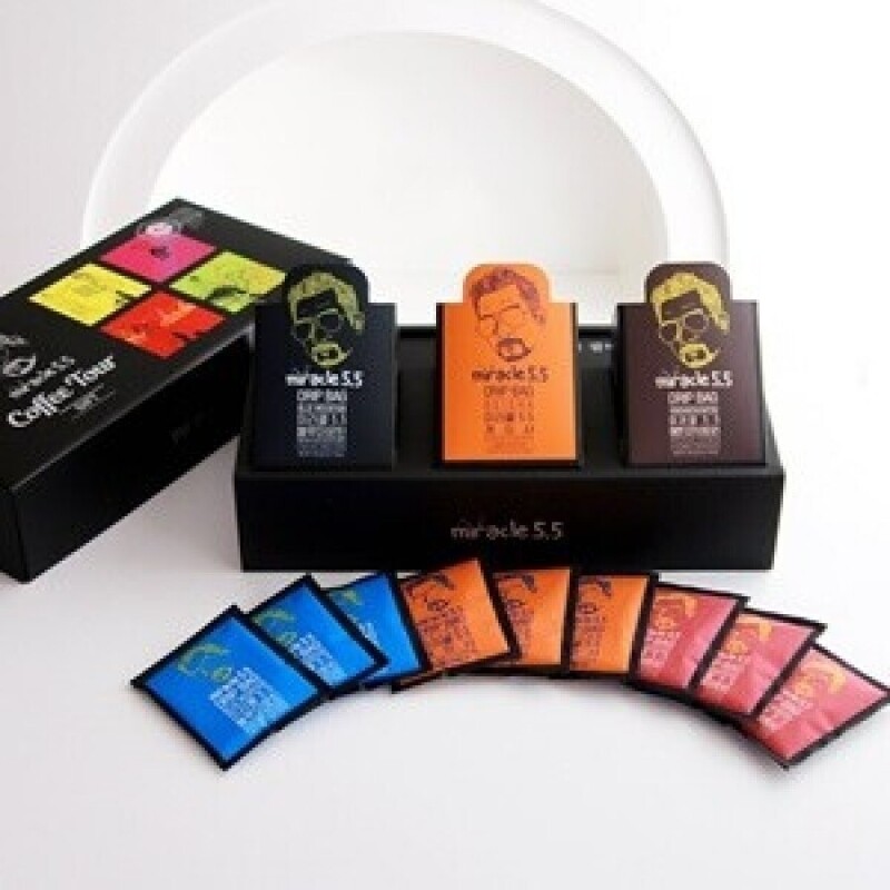 미라클5.5,[미라클5.5 ]세계3대 드립백커피 선물세트 (108g 3box)