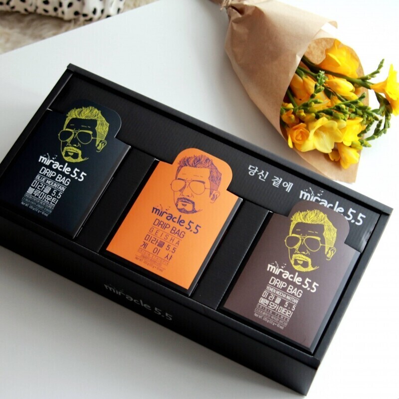 미라클5.5,[미라클5.5 ]세계3대 드립백커피 선물세트 (108g 3box)